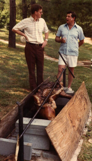 That pig's gonna be great Hal !