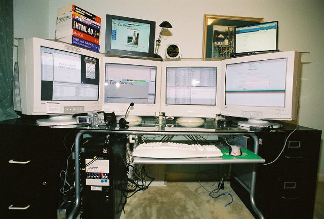 The hughbarrow.com console.