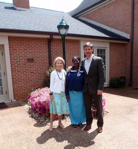 Grace from Ghana Visits, April 25, 2010