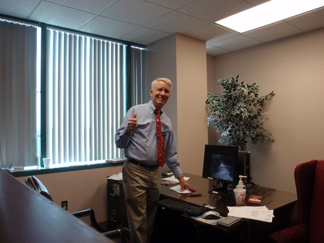 Hugh's Last Days at Work, May 2010