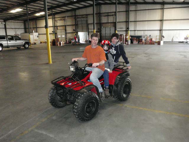 Packing the Container for Ghana