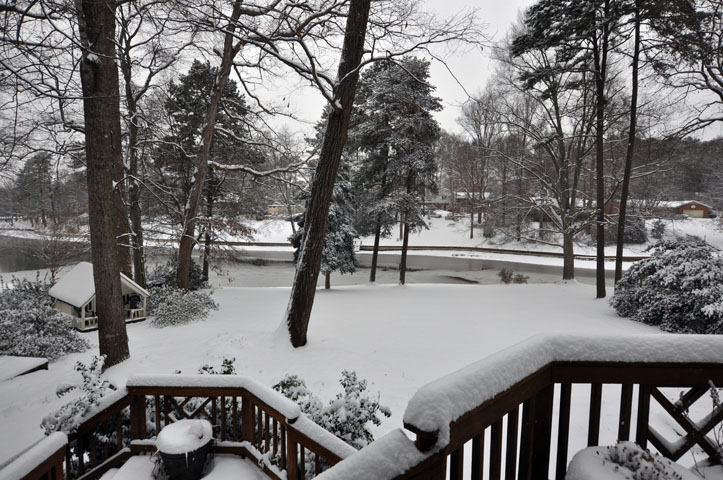Hugh Barrow photo of 2011 January Snow Storm