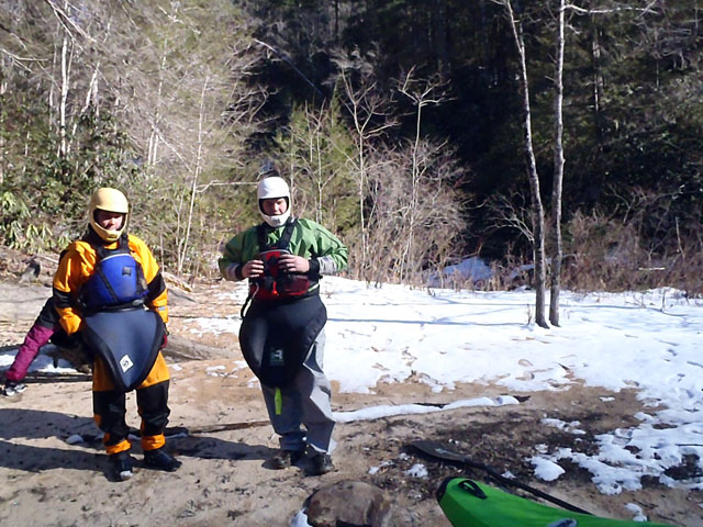 Chattooga IV. Snow. Hugh Barrow photo