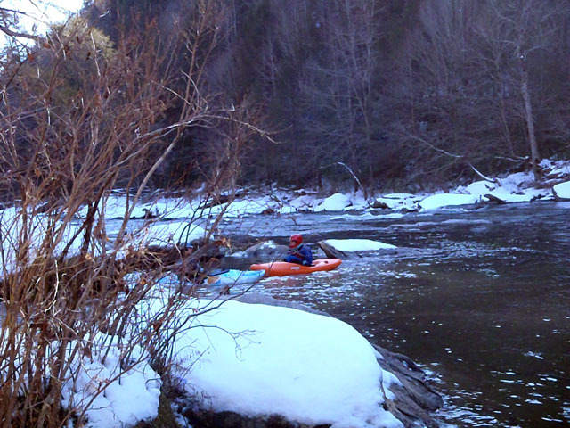 Chattooga IV. Snow. Hugh Barrow photo