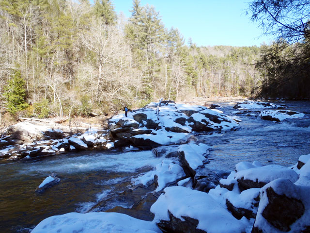 Chattooga IV. Snow. Hugh Barrow photo