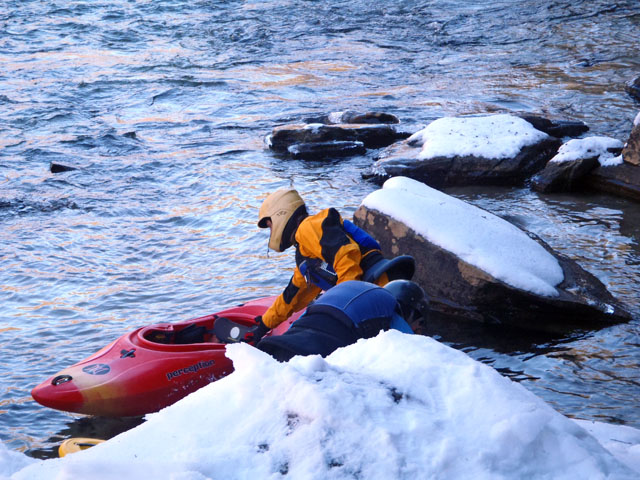 Chattooga IV. Snow. Hugh Barrow photo